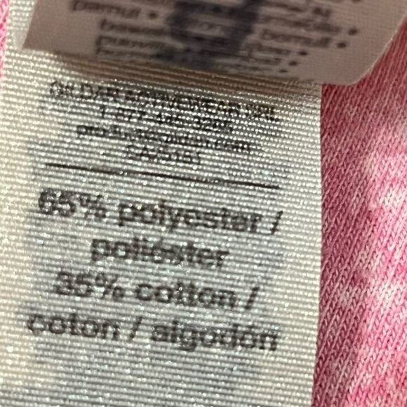 Faith Over Fear BIG ZACH RACE Women's ChairityTie Dye Top Pink White Size Medium - Picture 4 of 8